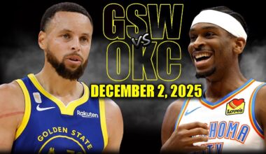 Golden State Warriors vs Oklahoma City Thunder Full Game Highlights - December 2, 2025 | NBA Season