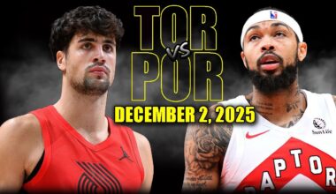 Toronto Raptors vs Portland Trail Blazers Full Game Highlights - December 2, 2025 | NBA Season