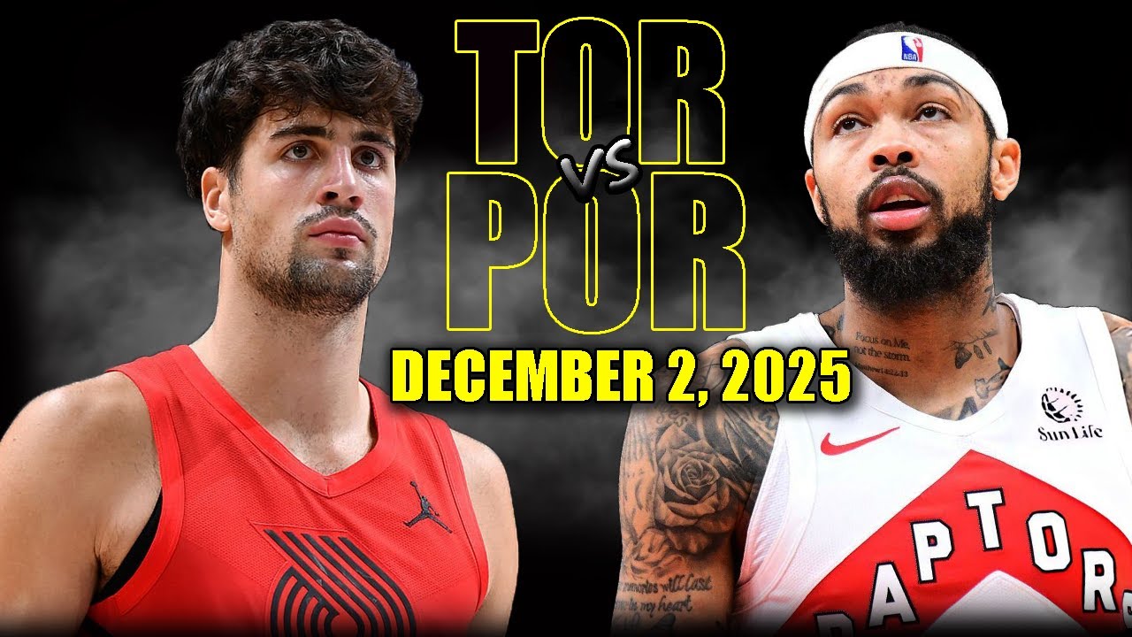Toronto Raptors vs Portland Trail Blazers Full Game Highlights - December 2, 2025 | NBA Season