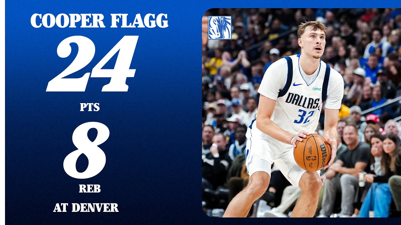 Cooper Flagg (24 PTS 8 REB) at Denver Nuggets | December 1, 2025