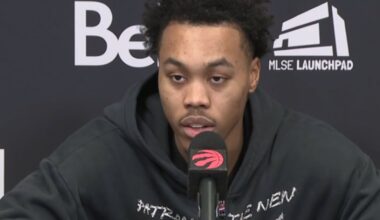 Scottie Barnes Postgame Interview - Raptors vs Blazers | 2025-26 NBA Seasoncb