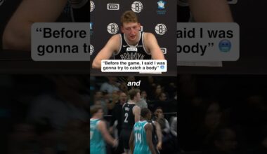 Danny Wolf called it too 👀 #nba #dunk #brooklynnets