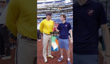 Get to know the Padres new skipper 👀🔥🦾#shorts