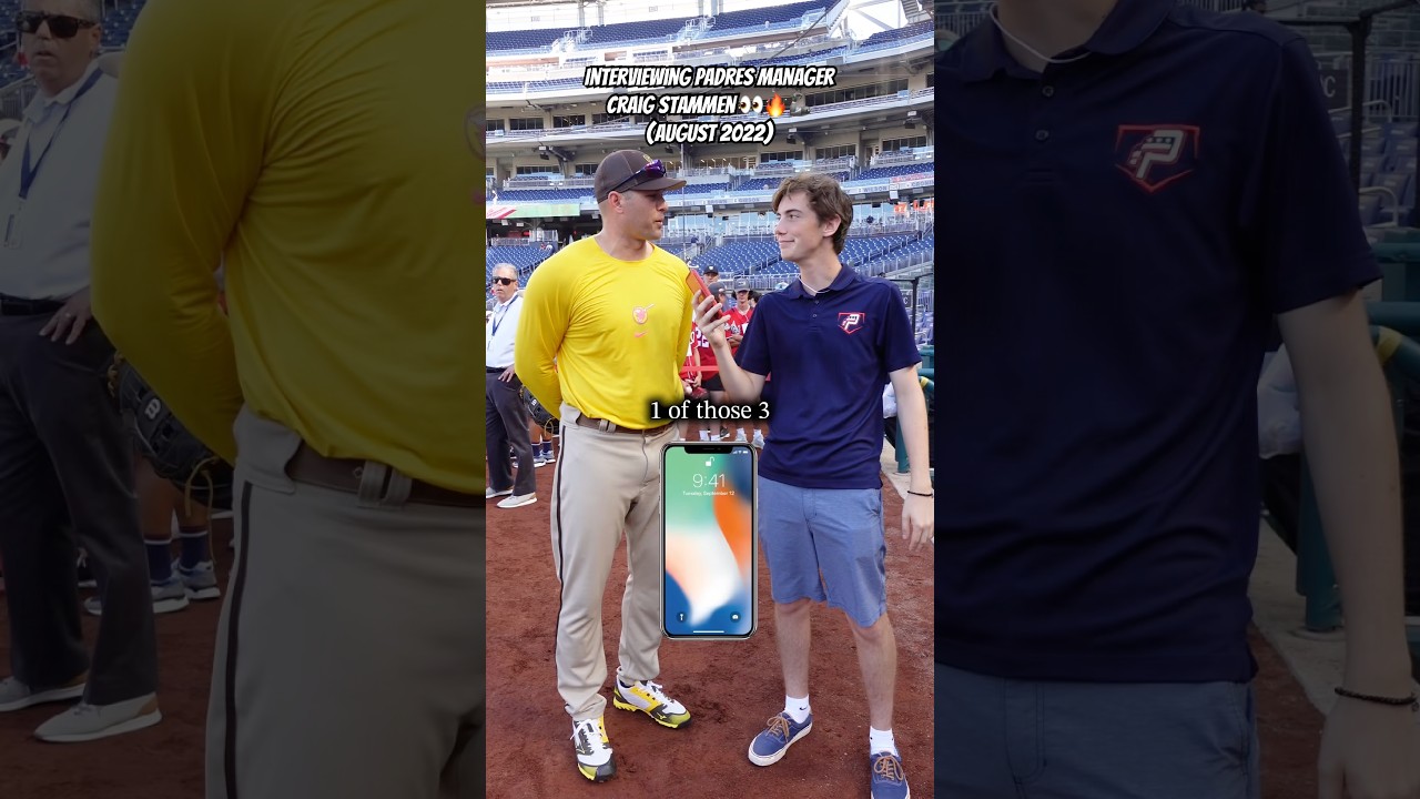 Get to know the Padres new skipper 👀🔥🦾#shorts