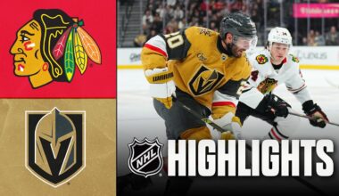 Blackhawks vs. Golden Knights | NHL Highlights | December 02, 2025