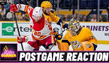 Flames @ Predators Postgame Reaction | FN After Burner - Game 28