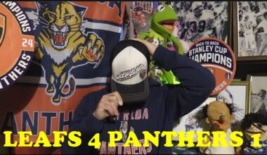 Florida Panthers Lose To Toronto Maple Leafs 4-1 Welcome To Last Place