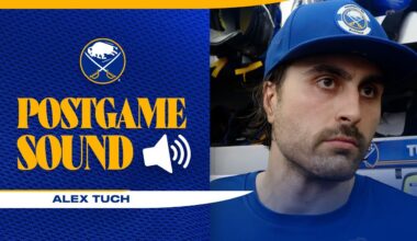 "Man, He Can Fly" | Alex Tuch On Josh Norris' Two-Goal Return To The Ice | Buffalo Sabres