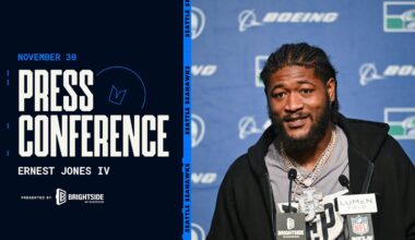 Ernest Jones IV: "I Love Each And Every Guy In That Locker Room" | Seattle Seahawks