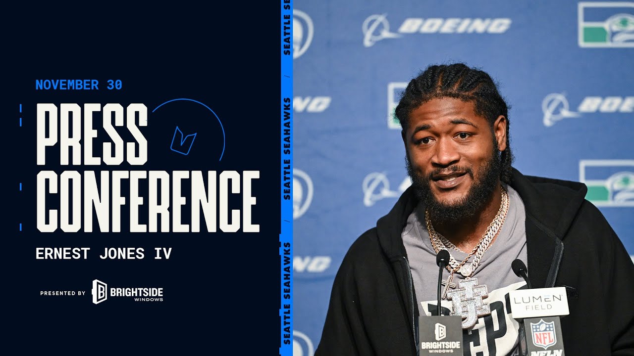 Ernest Jones IV: "I Love Each And Every Guy In That Locker Room" | Seattle Seahawks