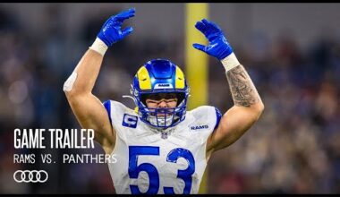 Rams vs. Panthers: In The Spirit Of Taking | Game Trailer