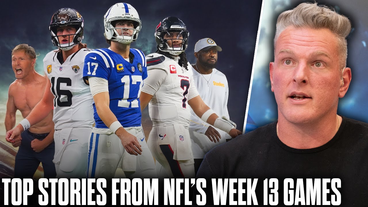 The Top Stories From NFL's Week 13 Games That YOU Need To Know | Pat McAfee Show