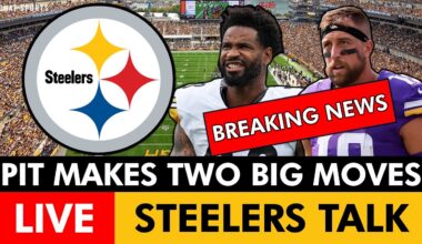 BREAKING NEWS: Steelers SIGNING WR Adam Thielen + RELEASING CB Darius Slay - Are We Back???