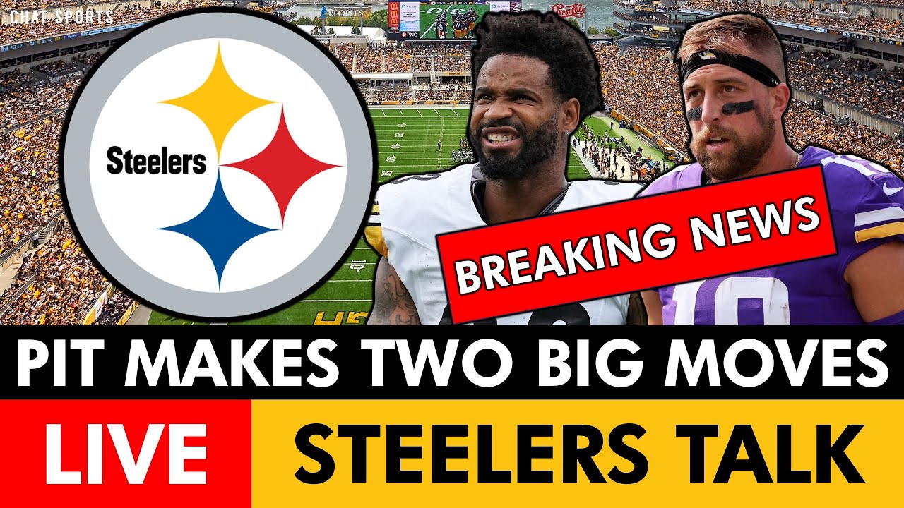 BREAKING NEWS: Steelers SIGNING WR Adam Thielen + RELEASING CB Darius Slay - Are We Back???