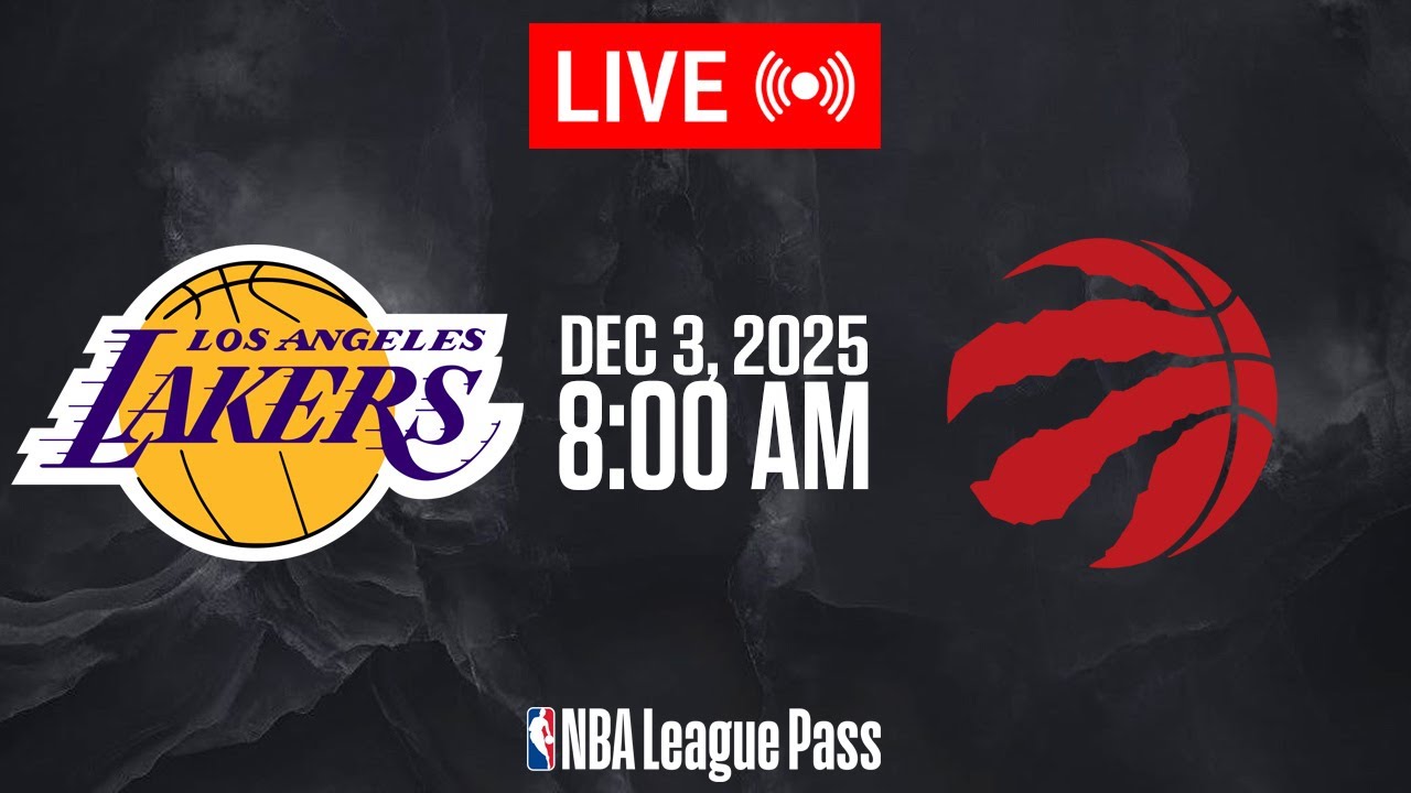 NBA LIVE! Los Angeles Lakers vs Toronto Raptors | December 3, 2025 | NBA Today NBA 2K26 Gameplay