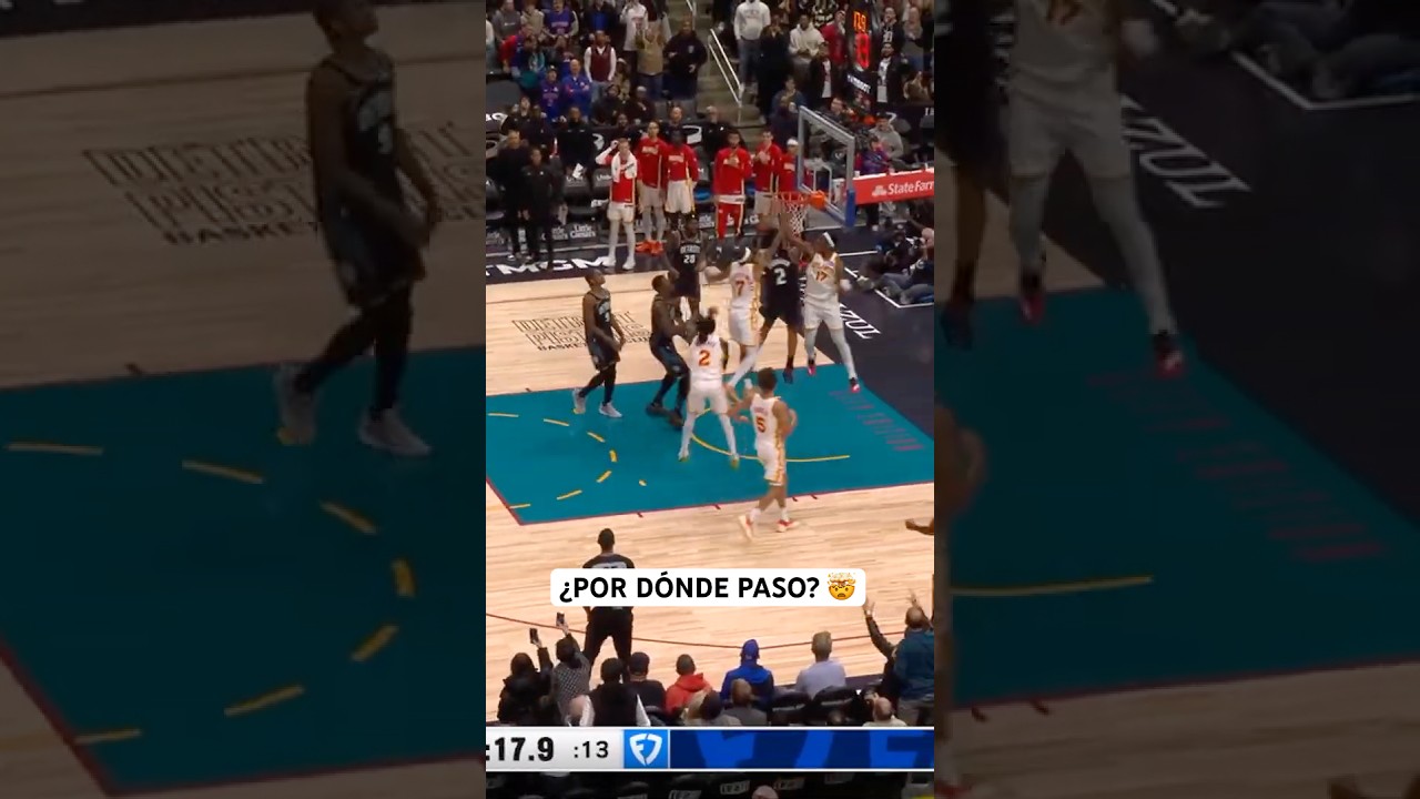 ¡CADE CUNNINGHAM contra toda la defensa de Atlanta Hawks!