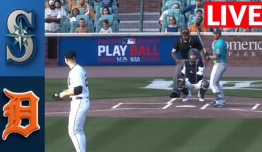 🔴 LIVE : Seattle Mariners vs Detroit Tigers | Oct 8th ALDS POSTSEASON | MLB THE SHOW 25 SIMULATION