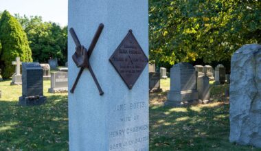 Visited the “Father of Baseball, Henry Chadwick