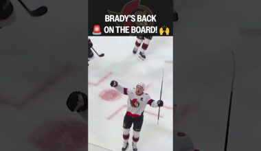 Brady's FIRED UP for his FIRST GOAL BACK 🔥