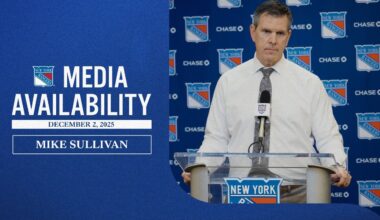 NYR vs DAL: Mike Sullivan Postgame Media Availability | Dec. 2, 2025
