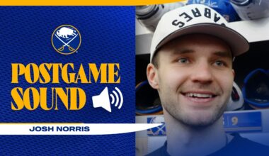 "I Was Fired Up" | Josh Norris Has Three-Point Performance In Return To Ice | Buffalo Sabres