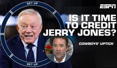Jerry Jones has led the Cowboys to 'the best transformation I've EVER SEEN' - Jeff Saturday | Get Up