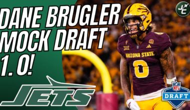 Breaking Down Dane Brugler's Mock Draft 1.0! | New York Jets Draft Jordyn Tyson & Brandon Cisse