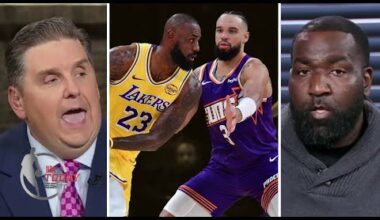 NBA Today | Perkins on Redick frustrated with LeBron, Dillon Brooks taunt James as Suns beat Lakers