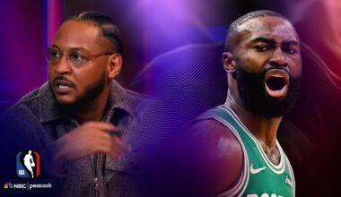 Jaylen Brown showed 'immaculate' leadership for Boston Celtics against New York Knicks | NBA on NBC