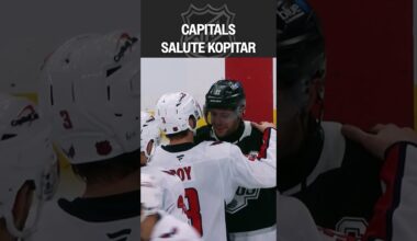Ovi & the Caps salute Kopitar 👑🫡🦅