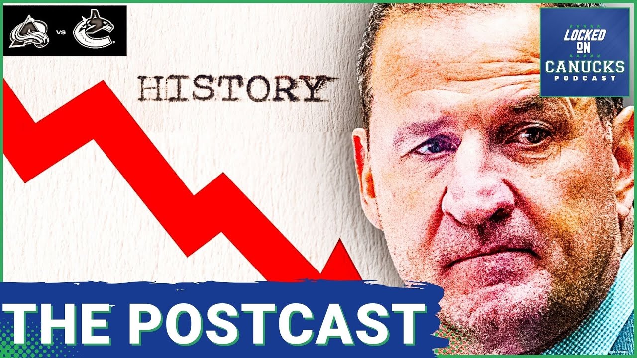 POST CAST: Vancouver is ONE Foote away from NHL History | Canucks Lose to Avalanche
