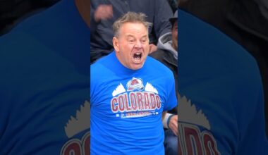 Avs fan goes BALLISTIC