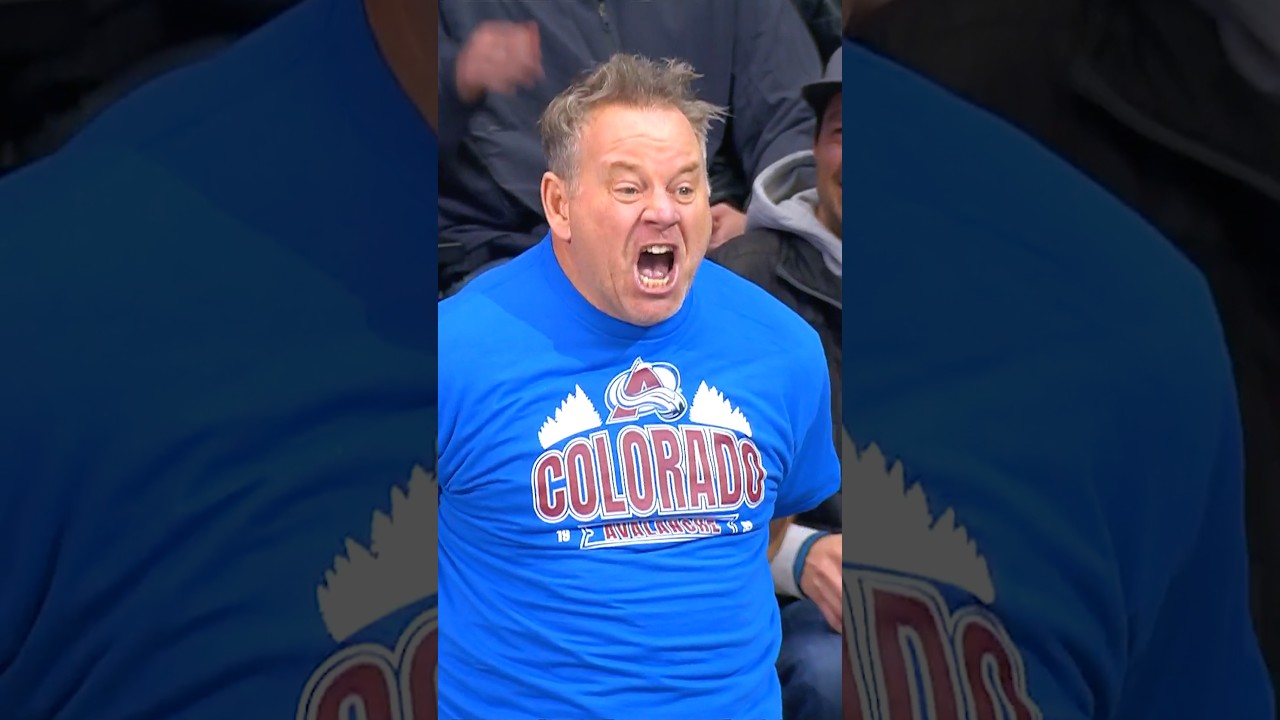Avs fan goes BALLISTIC