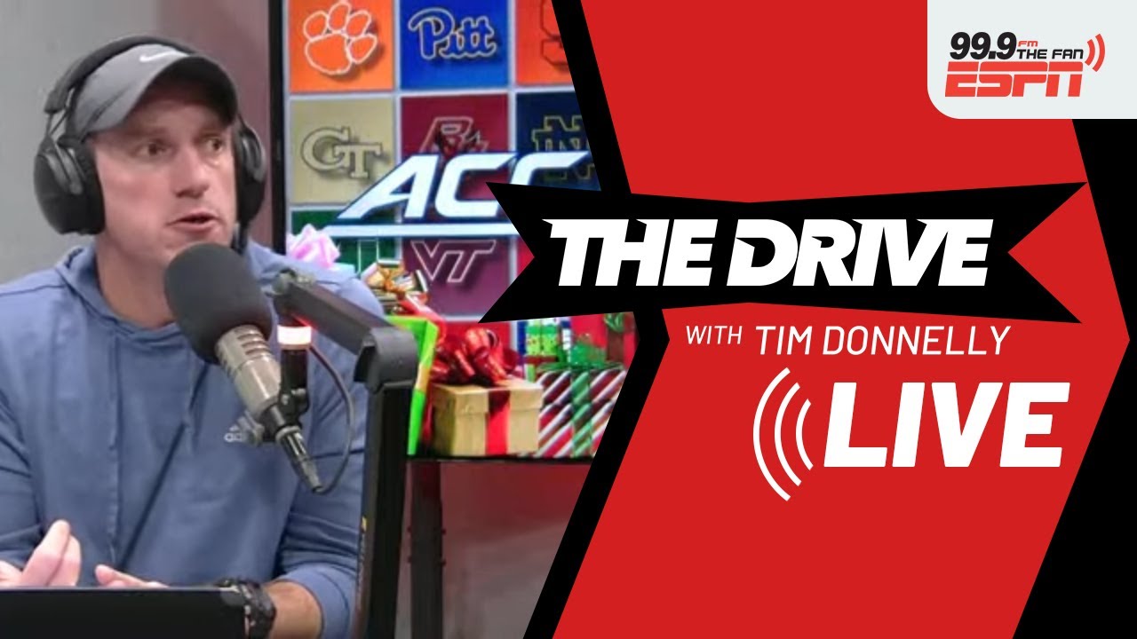 The Drive w/ Tim Donnelly LIVE - 12/03/25 | Duke | ACC | Carolina Panthers | Carolina Hurricanes
