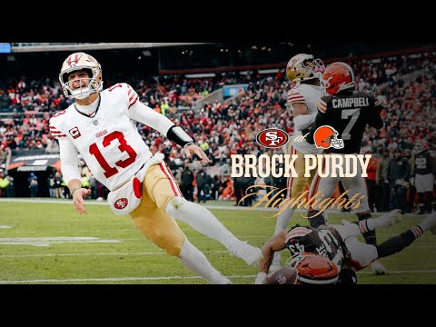 Brock Purdy's Best Plays from 2-TD Game vs. Browns | Week 13