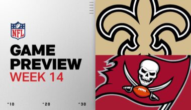New Orleans Saints vs Tampa Bay Buccaneers | Week 14 Game Preview