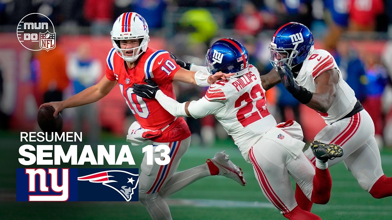 New York Giants vs. New England Patriots | Resumen NFL en español - Semana 13 | NFL Highlights 2025