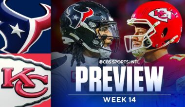 Texans vs Chiefs Sunday Night Football Preview: Predictions and Best Bets | NFL Week 14