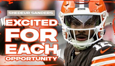 Shedeur Sanders Press Conference: "Excited for each opportunity"