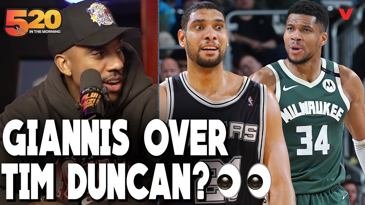 Jeff Teague DEBATES whether Bucks' Giannis Antetokounmpo is BETTER than Spurs' Tim Duncan | Club 520