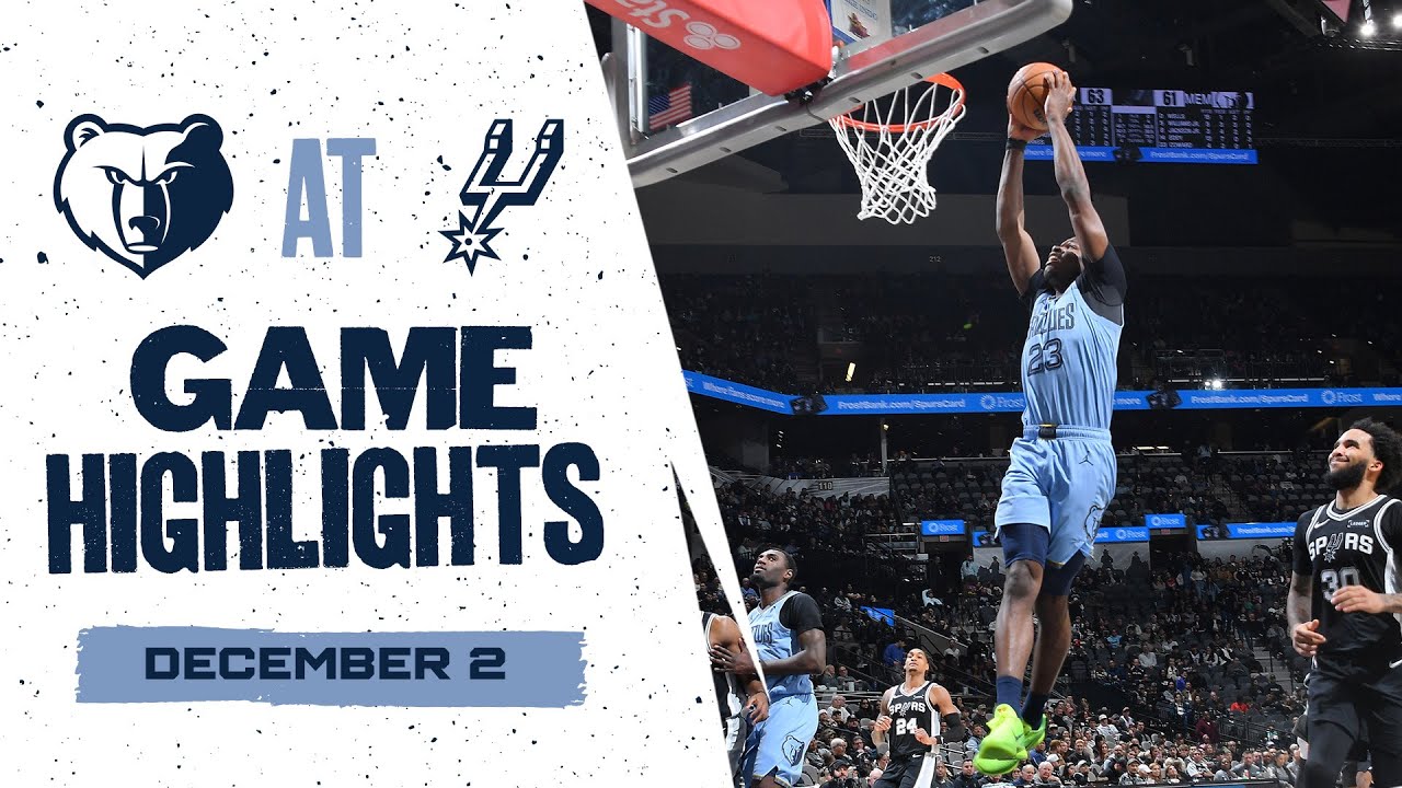 Memphis Grizzlies vs San Antonio Spurs