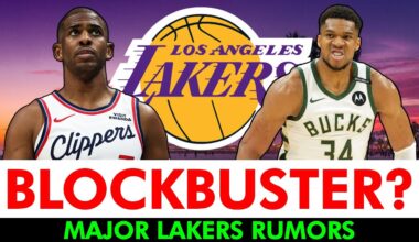 Los Angeles Lakers BLOCKBUSTER Trade For Giannis Antetokounmpo? Sign Chris Paul In NBA Free Agency?