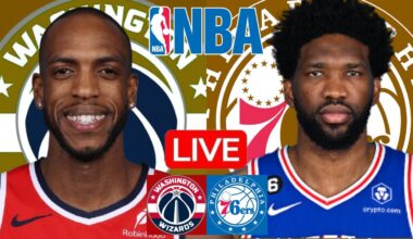 LIVE: WASHINGTON WIZARDS vs PHILADELPHIA 76ERS | NBA | PLAY BY PLAY | SCOREBOARD