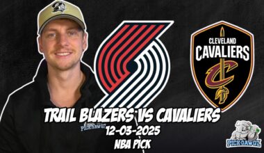 Portland Trail Blazers vs Cleveland Cavaliers 12/3/25 NBA Free Picks & Prediction | NBA Tips