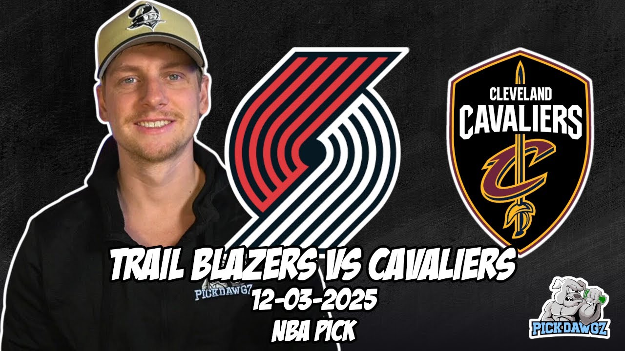 Portland Trail Blazers vs Cleveland Cavaliers 12/3/25 NBA Free Picks & Prediction | NBA Tips