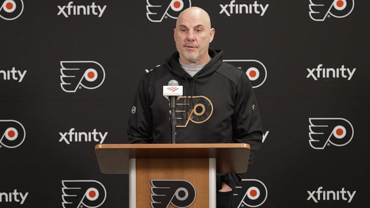 12/3 PHI vs. BUF Pregame: Rick Tocchet