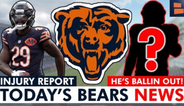 Today’s Chicago Bears & Packers Injury News + THIS Bears Player Is BALLIN!