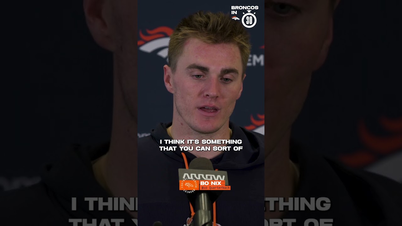 Bo Nix details 🔑  to close wins + PS2 is ready for matchup vs. Raiders in #BroncosIn60 | #nfl