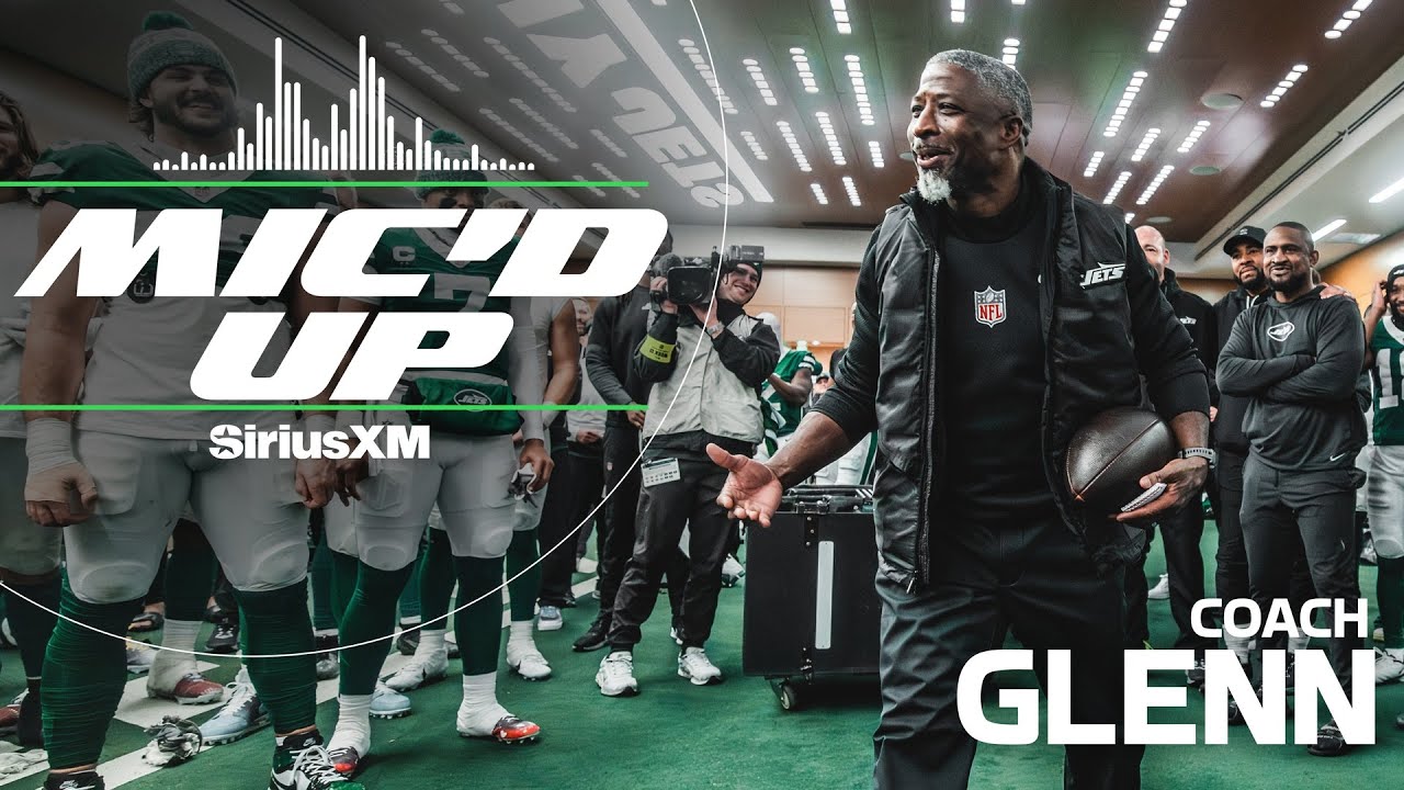 MIC'D UP: Jets Coach Aaron Glenn in Win vs. Atlanta Falcons 🎤 | Mic'd Up | The New York Jets | NFL