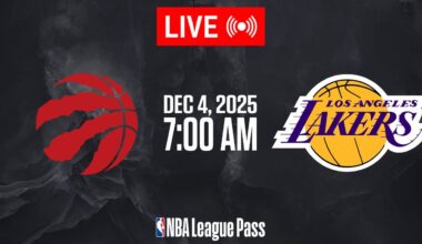 NBA LIVE! Toronto Raptors vs Los Angeles Lakers | December 4, 2025 | NBA Today NBA 2K26 Gameplay
